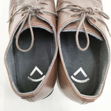 STRIDE LAB STRIDE ADDICT レザーシューズ アディクト 24cm シューズ・靴 ブラウン レディース ストライド【中古】6-0208G◎