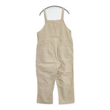 nest Robe コットンリネン近江晒馬布オーバーオール 01201-1062 製品染め サロペットパンツ オーバーオール ベージュ レディース ネストローブ【中古】6-0202M∞