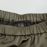 AP STUDIO 未使用 サテンプルオンパンツ 36 定価22000円 25030586218010 パンツ 25SS カーキ レディース エーピーストゥディオ【中古】5-1022M♪