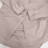 Plage R'IAM ブラウジングシャツ 定価20900円 オーバーサイズ 長袖シャツ 25SS ピンクベージュ レディース プラージュ【中古】5-1022M♪