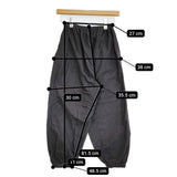 中川政七商店 コットン あったかもんぺパンツ Mサイズ 定価12100円 イージー パンツ チャコールグレー レディース 中川政七商店【中古】5-1022T♪