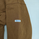 ORCIVAL W CREW NECK CARDIGAN SOLID 裏フリース OR-C0027 カーディガン キャメル レディース オーシバル/オーチバル【中古】5-1204T∞