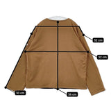 ORCIVAL W CREW NECK CARDIGAN SOLID 裏フリース OR-C0027 カーディガン キャメル レディース オーシバル/オーチバル【中古】5-1204T∞