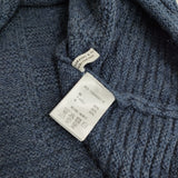 KURASHI&Trips 北欧暮らしの道具店 バスケット編みのニット 23AW ブルー レディース クラシアンドトリップス/北欧、暮らしの道具店【中古】5-1022T♪