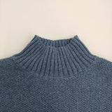 KURASHI&Trips 北欧暮らしの道具店 バスケット編みのニット 23AW ブルー レディース クラシアンドトリップス/北欧、暮らしの道具店【中古】5-1022T♪