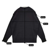 KURASHI&Trips ウールカシミア ベーシック セーター ニット ブラック レディース クラシアンドトリップス/北欧、暮らしの道具店【中古】5-1204T∞