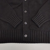 veritecoeur VCK-246 コットンカシミアカーディガン 定価26400円 カーディガン ブラック レディース ヴェリテクール【中古】5-1204T∞