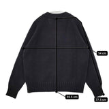 veritecoeur VCK-246 コットンカシミアカーディガン 定価26400円 カーディガン ブラック レディース ヴェリテクール【中古】5-1204T∞