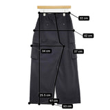 TABASA 撥水ストレッチタフタカーゴパンツ 定価35200円 サイズ32 D1754FP 301 カーゴパンツ ネイビー レディース タバサ【中古】5-1022G♪