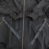 SAVE THE DUCK LIL D32105W TWIL ボンバージャケット 定価69300円 サイズ1/S ブルゾン 25SS ネイビー レディース セーブザダック【中古】5-1022M♪