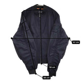 SAVE THE DUCK LIL D32105W TWIL ボンバージャケット 定価69300円 サイズ1/S ブルゾン 25SS ネイビー レディース セーブザダック【中古】5-1022M♪