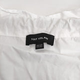 TOIT VOLANT Nightingale Top ナイチンゲール 定価35200円 ジャーナルスタンダード購入 ブラウス シャツ 25AW ホワイト レディース【中古】5-1022M♪