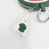 IBIZA フルータス やぎ革 マルチケース(スイカ) 定価16500円 ポーチ グリーン レッド レディース イビサ【中古】5-1022G♪