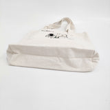 STARBUCKS/PEANUTS 新品 刺繍 スヌーピー SNOOPY キャンバス トートバッグ キナリ レディース スターバックス/ピーナッツ【中古】5-1022G♪