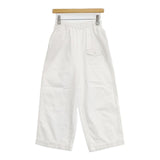 ゴーシュ カツラギワイドパンツ G184-P030 パンツ ホワイト レディース ゴーシュ【中古】6-0202G∞