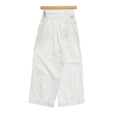 ゴーシュ カツラギワイドパンツ G184-P030 パンツ ホワイト レディース ゴーシュ【中古】6-0202G∞