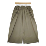 FIR MUM ストレッチナイロンワイドサルエルパンツ FR173PF サイズXS 製品洗い サルエルパンツ カーキ レディース フィルマム【中古】6-0326M∞