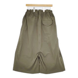 FIR MUM ストレッチナイロンワイドサルエルパンツ FR173PF サイズXS 製品洗い サルエルパンツ カーキ レディース フィルマム【中古】6-0326M∞