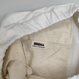 BRENA イージーパンツ コットン サイズ42 パンツ ホワイト レディース ブレナ【中古】6-0115G∞