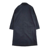 MHL. 595-9110503 コットン コート ネイビー レディース エムエイチエル【中古】6-0124M∞