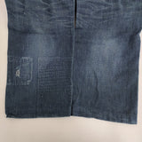 KAPITAL KOUNTRY BORO 刺し子 ダメージ リペア サイズ4/XL デニムパンツ ネイビー メンズ キャピタルカントリー【中古】5-1022G♪