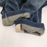 KAPITAL KOUNTRY BORO 刺し子 ダメージ リペア サイズ4/XL デニムパンツ ネイビー メンズ キャピタルカントリー【中古】5-1022G♪