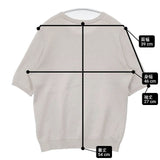 EVERYDAY I LIKE/Deuxieme Classe ハーフスリーブ プルオーバー コットン 半袖 セーター ニット ベージュ レディース エヴリディアイライク【中古】6-0601S∞