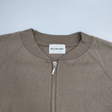 BLUE LAKE MARKET 17/-BD天竺ハーフZIPラグランプルオーバー B491011 半袖Ｔシャツ カットソー ベージュ レディース ブルーレイクマーケット【中古】6-0601S∞