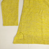 green label relaxing UNITED ARROWS リネン混 セーター ニット イエロー レディース グリーンレーベルリラクシング【中古】6-0326M∞