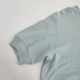 homspun ムラ糸裏毛半袖プルオーバー 定価12100円 2516547 スウェット 25SS ライトブルー レディース ホームスパン【中古】5-1022S♪