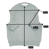 homspun ムラ糸裏毛半袖プルオーバー 定価12100円 2516547 スウェット 25SS ライトブルー レディース ホームスパン【中古】5-1022S♪