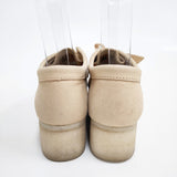 Clarks ワラビー UK5 1/2 レザー 革 厚底 シューズ・靴 ベージュ レディース クラークス【中古】6-0208G◎