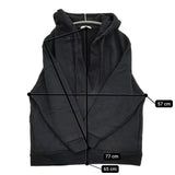 CLANE MEXICAN PARKA メキシカンパーカー サイズ1 定価22000円 17105-1091 パーカー ブラック レディース クラネ【中古】5-1127T♪