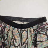 JILLSTUART シルク ペイズリー アシンメトリー 192-5220034 スカート マルチカラー レディース ジルスチュアート【中古】6-0326M∞