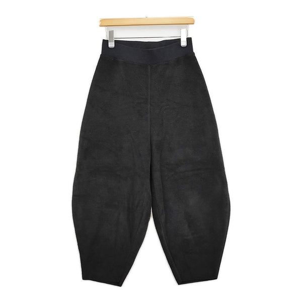 ALWEL FLEECE PEG PANTS フリースペグパンツ 定価26400円 FLEECE-6 イージー パンツ ブラック レディース オルウェル【中古】5-1127T♪