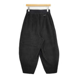 ALWEL FLEECE PEG PANTS フリースペグパンツ 定価26400円 FLEECE-6 イージー パンツ ブラック レディース オルウェル【中古】5-1127T♪
