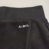 ALWEL FLEECE PEG PANTS フリースペグパンツ 定価26400円 FLEECE-6 イージー パンツ ブラック レディース オルウェル【中古】5-1127T♪