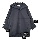 mtmodelist エムティーモデリスト Hoodie Coat Ron Herman取扱 MA-J06-107 コート ジャケット ネイビー レディース【中古】6-0326M∞