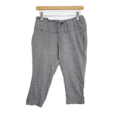 FRUITS CAKE フルーツケイク H-BERWICK クロップド丈 裏毛 サルエル風 パンツ グレー レディース【中古】6-0124M∞