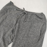 FRUITS CAKE フルーツケイク H-BERWICK クロップド丈 裏毛 サルエル風 パンツ グレー レディース【中古】6-0124M∞