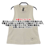 adidas by Stella McCartney 定価12600円 IB6856 938011 キャミソール ASMC LOGO TK タンクトップ ベージュ レディース アディダスバイステラマッカートニー【中古】6-0601S∞
