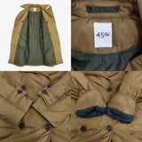 45R/45rpm ナイロンダウンのAKIYAコート サイズ3 定価75900円 ダウンコート ブラウン レディース フォーティーファイブアールピーエム【中古】5-1123A♪