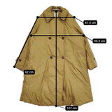 45R/45rpm ナイロンダウンのAKIYAコート サイズ3 定価75900円 ダウンコート ブラウン レディース フォーティーファイブアールピーエム【中古】5-1123A♪