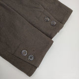 Toujours ウールリネンボタンレス ジャケット グレージュ レディース トゥジュー【中古】5-1126T∞