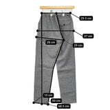 ゴーシュ ニュージーランドウールフラノ テーパードパンツ G164-P016 パンツ グレー レディース ゴーシュ【中古】5-1126T∞