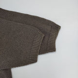 MARGARET HOWELL LINEN COTTON KNIT 定価38500円 578-2162001 セーター ニット 22SS ブラウン レディース マーガレットハウエル【中古】6-0326M∞