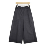 MARGARET HOWELL PLAIN WEAVE COTTON LINEN 定価35200円 578-4144001 パンツ 24SS ブラック レディース マーガレットハウエル【中古】6-0124M∞