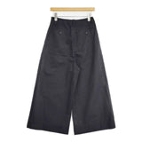 MARGARET HOWELL PLAIN WEAVE COTTON LINEN 定価35200円 578-4144001 パンツ 24SS ブラック レディース マーガレットハウエル【中古】6-0124M∞