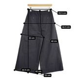 MARGARET HOWELL PLAIN WEAVE COTTON LINEN 定価35200円 578-4144001 パンツ 24SS ブラック レディース マーガレットハウエル【中古】6-0124M∞