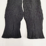 Yohji Yamamoto レースボレロ アームウォーマー サイズ2 ストール ブラック レディース ヨウジヤマモト【中古】5-1128G◎